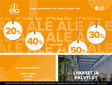 Tablet Screenshot of kauppakeskuselo.fi